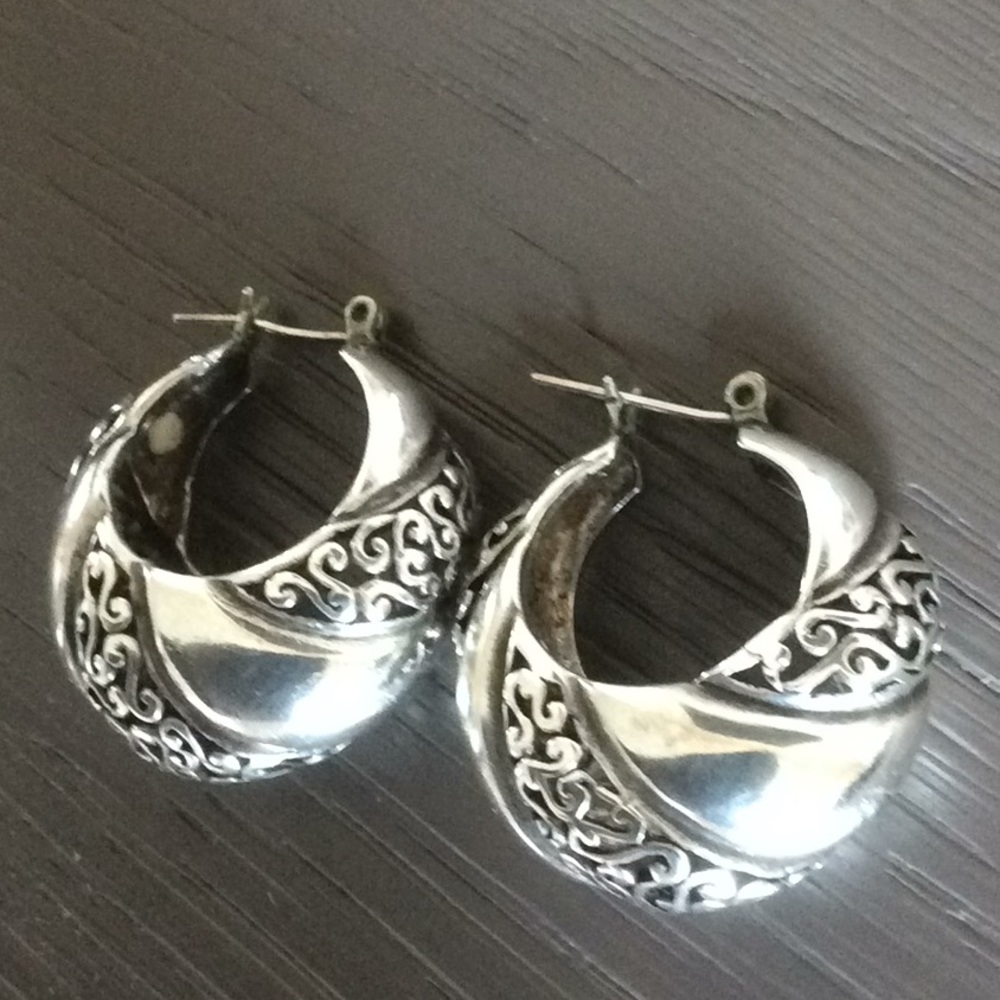 Sterling silver earrings